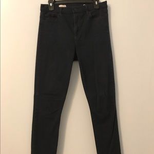 gap gap true skinny high rise size 30 tall